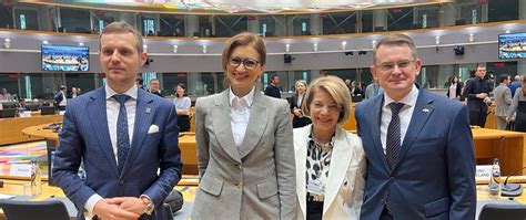 Udział minister zdrowia Ewy Krajewskiej w EPSCO Ministerstwo Zdrowia