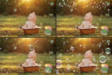 100 Bubbles Photoshop Overlays Soap Bubbles Overlay PNG Bubbles