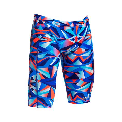 Funky Trunks Mad Mirror Boys Training Jammers Aqua Swim Supplies