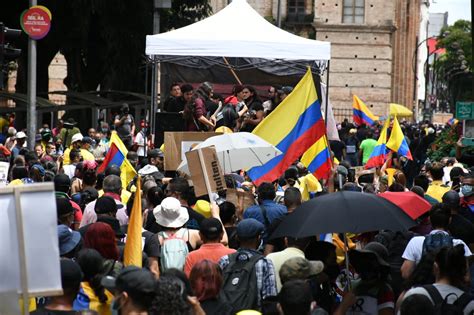 As Van Las Marchas Del Paro Nacional En Pereira El Diario