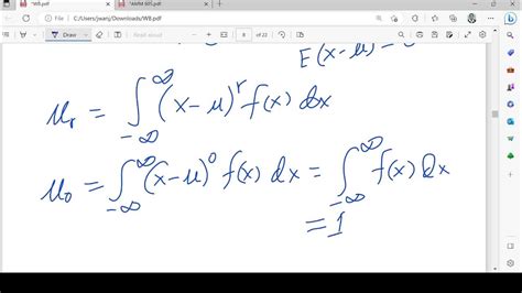 Moment Generating Functions Youtube