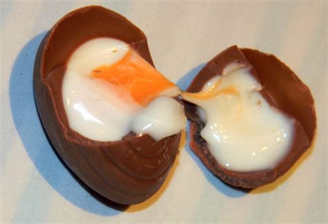 Cadbury Creme Egg Cracked Open 29th February 2012 Leap Day Flickr