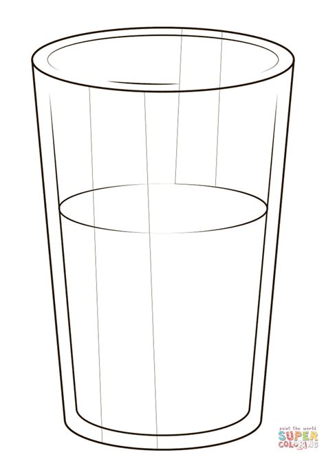 Dibujo De Vaso De Agua Para Colorear Dibujos Para Colorear Imprimir Gratis