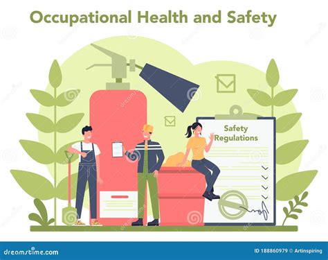 Osha Concept Occupational Safety And Health Administration Stock