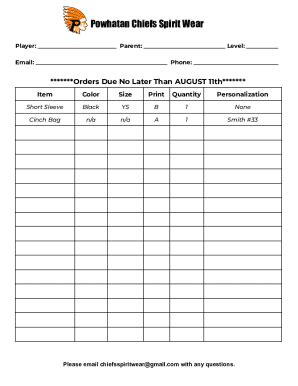 Fillable Online Fall Order Form Cloudfront Net Fax Email Print