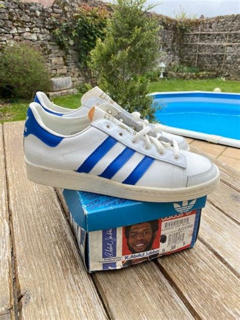 Adidas Vintage Kareem Abdul Jabbar Low Made In France Etsy