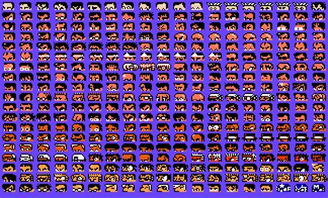 Pixilart Kunio Kun Face Graphics 2 By Tuxedoedabyss03