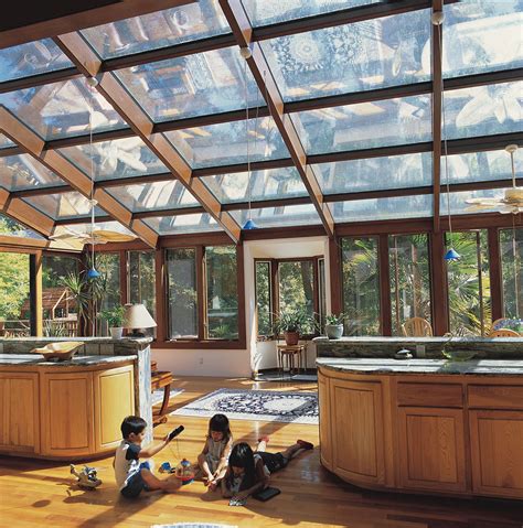 Glass Roof Sunroom Sunroom Curved Glass Roof Sunrooms Eave Oxilo