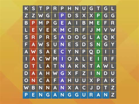 Siklus Lkpd Teka Teki Silang Wordsearch