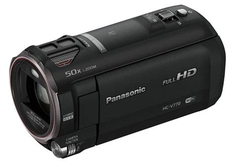 Panasonic Hc V770 Hd Wifi Camcorder Reviews Wireless Twin Camera