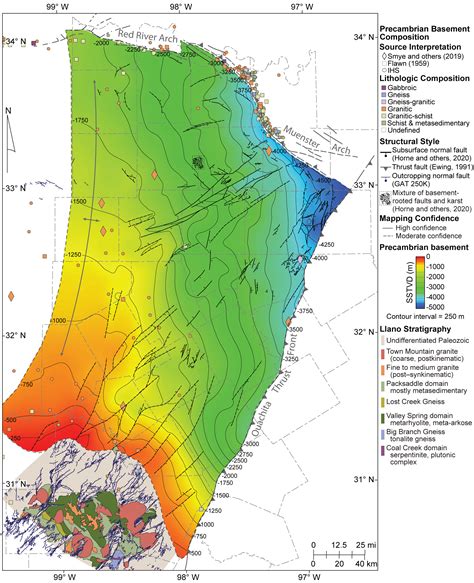 Major Fault Lines In Texas