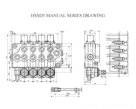 Hssd Manual Directional Control Valve Bxhs Hydraulic