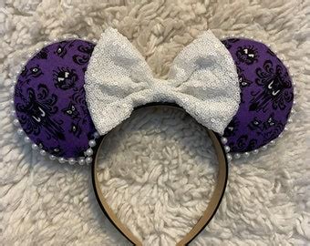 Welcome Foolish Mortals Haunted Mansion Inspired Mouse Ears Minnie Ears