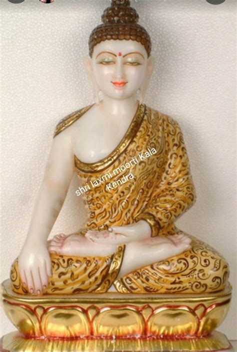 Multicolor Handmade Marble Buddha Statue At Rs 65000 In Jaipur Id 23815972662