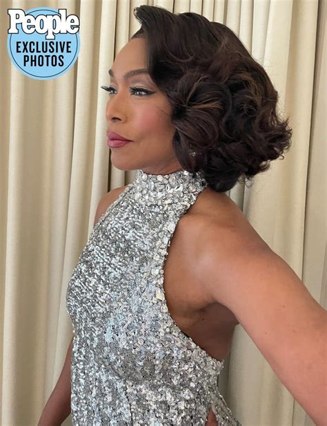 Angela Bassett Radiates Queen Energy In Head To Toe Bling At The