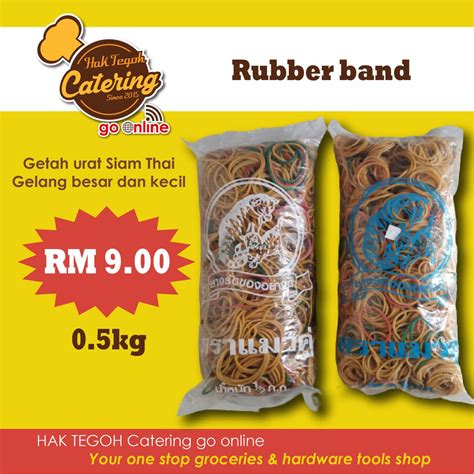 Rubber Band Getah Urat Siam Thai Kg Gelang Kecil Dan Besar