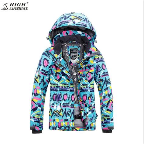 Mountain Skiing Suit Sport Coat Brand Ski Suit Women Winter Ski Jacket High Experience ...