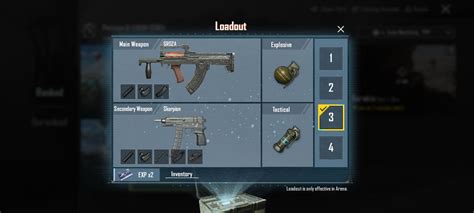 Top Loadouts For Arena Mode In Bgmi