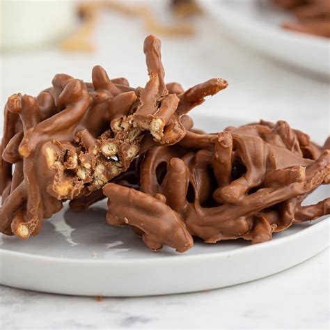 Chocolate Haystacks - Pass the Dessert