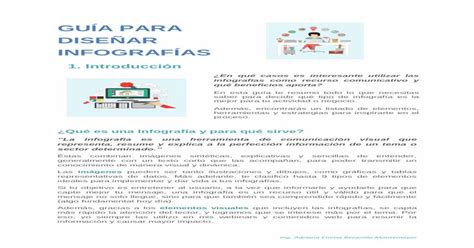 GUÍA PARA DISEÑAR INFOGRAFÍAS personalizado y una estructura definida