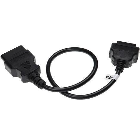 Vhbw C Ble De Rallonge Obd Pin Femelle Vers Pin M Le Pour