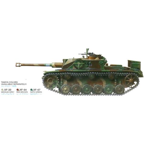 Tamiya Sturmgeschutz III Ausf G Finnish Army Tank Model Kit Scale 1 35