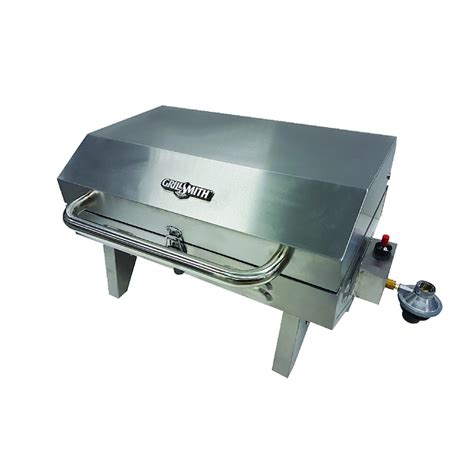 Grillsmith Tabletop Barbecue 12000 Btu Stainless Steel Tg2036701 Gs Rona