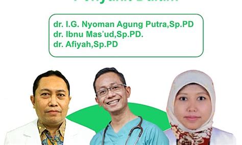 Hermina Hospitals Informasi Dokter Spesialis Penyakit Dalam Rsu