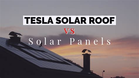 Tesla Solar Roof Vs Solar Panels Which Saves Money Youtube