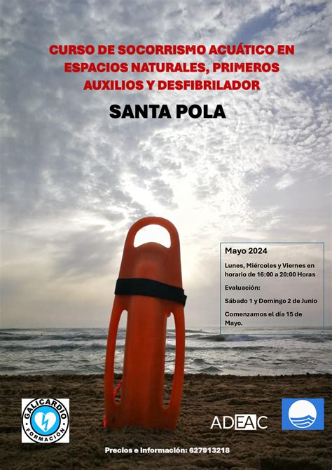 Curso Para Formar Futuros Socorristas En Las Playas De Santa Pola