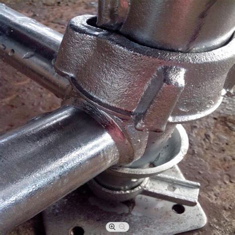 Cuplock Scaffold System Q235 Steel Pipe Scaffold Parts Hot Dip Galvanized