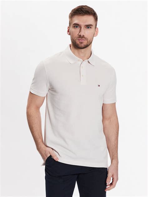 Tommy Hilfiger Polokošile 1985 Mw0mw17771 Bílá Slim Fit Modivo Cz