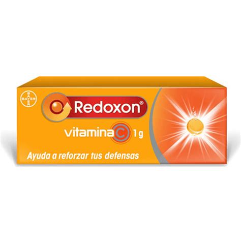 Redoxon Efervescente Vitamina C 1g X 10 Unidades Naranja Bayer