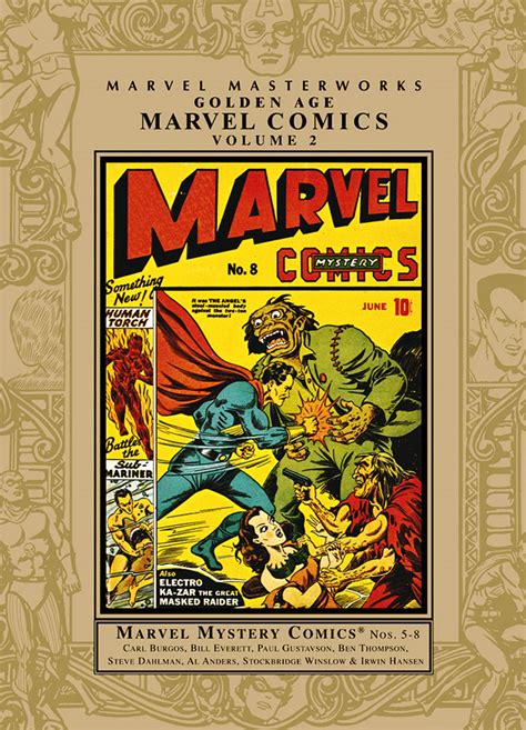 Trade Reading Order Marvel Masterworks Golden Age Marvel Comics Vol 2