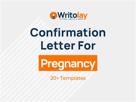 Confirmation Of Pregnancy Letter