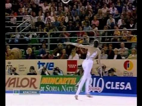 Anna Bessonova Hoop 2001 WC YouTube