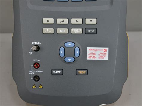 Fluke Biomedical ESA612 Electrical Safety Analyzer Version 1 04 Rhino