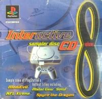 Interactive CD Sampler Disc Volume 8 SCUS 94268 PlayStation Demo