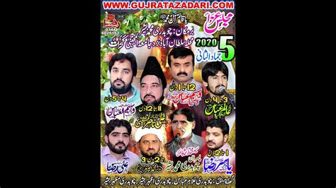 Live Majlis E Aza Jamadi Ul Sani Sulltanabad Gujrat