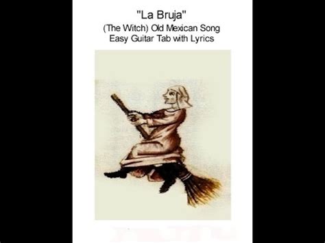 La Bruja The Witch Frida Kahlo Version Easy Guitar Tab With