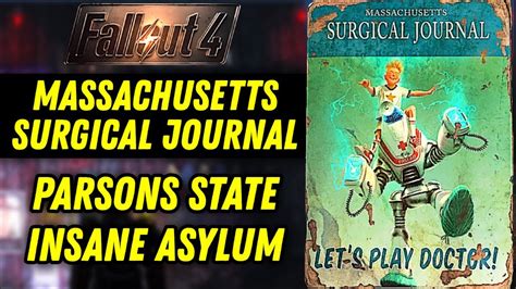 Massachusetts Surgical Journal Parsons State Insane Asylum Magazine