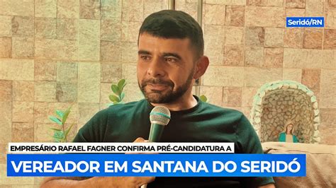 Frente a Frente o pré candidato a vereador Rafael Fagner de Santana