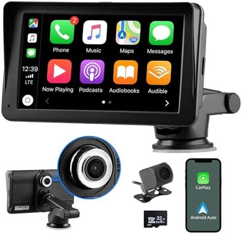 Amazon Camecho Wireless Apple Carplay Portable Car Stereo Android