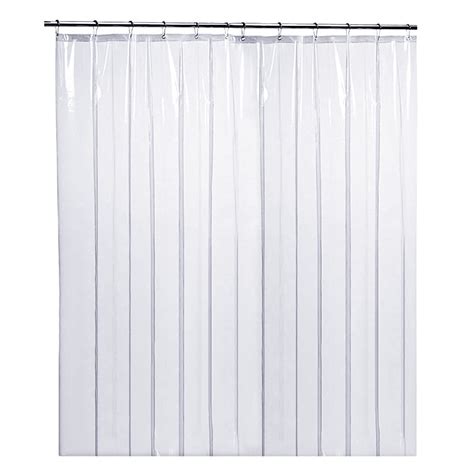 Liba Peva 8g Small Bathroom Shower Stall Curtain Liner 36 W X 72 H Narrow Size Clear 8g