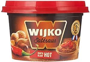 Wijko Hot Sat Saus Kant Klaar Satay Hot Sauce G Amazon Fr Epicerie