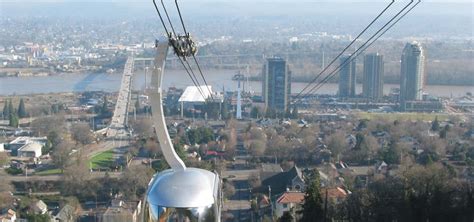 Portland Aerial Tram Portland Roadtrippers