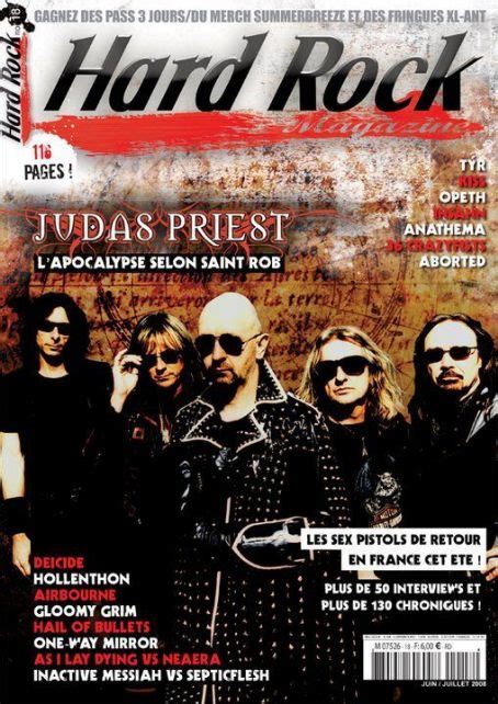 Glenn Tipton Judas Priest K K Downing Rob Halford Ian Hill Scott Travis Hard Rock