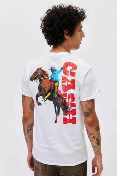 Johnny Cash Cowboy Pocket Tee Urban Outfitters