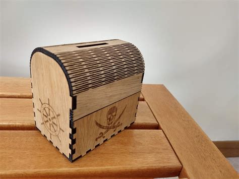 Laser Cut Treasure Chest Money Box 9 Steps With Pictures