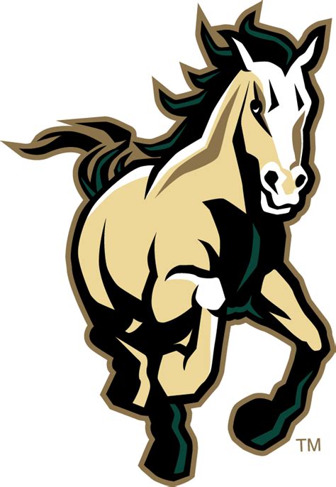 Cal Poly Mustangs Logo - Secondary Logo - NCAA Division I a-c (NCAA a-c ...